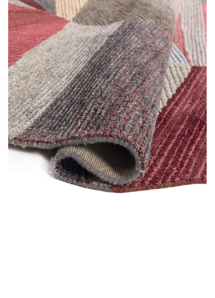 come around gold wool and viscose hand tufted Rug - FoldShot come around gold wool and viscose hand tufted Rug - FoldShot